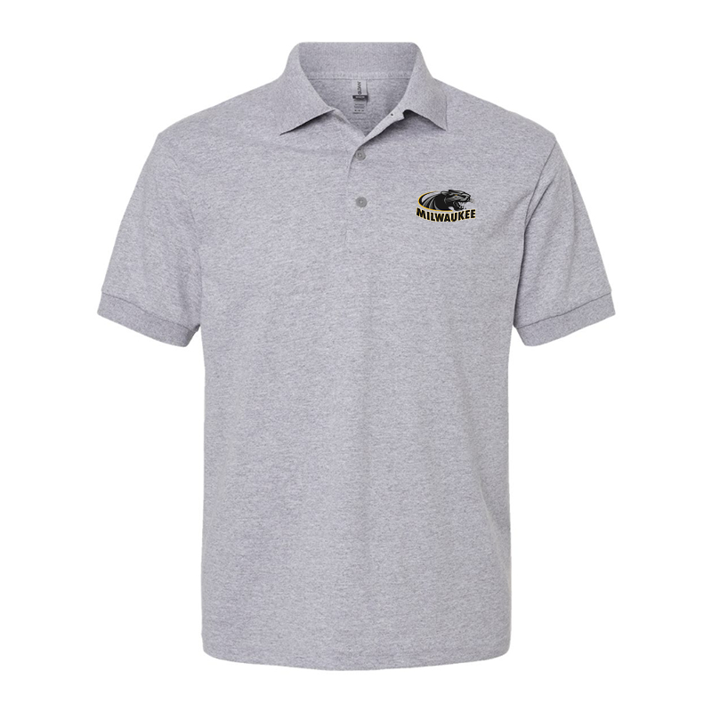 Men's Wisconsin Milwaukee Panthers Gildan Dry Blend Jersey Polo